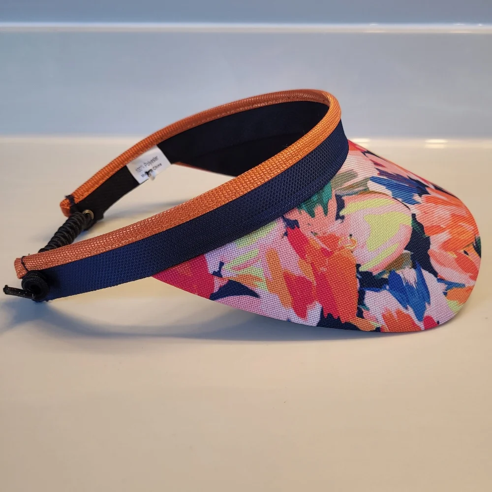Tipsy Tulip Floral Women's Coil Visor GLOVE IT